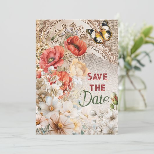 お誕生日おめでとう！パーティーのご案内 招待状 (スタンド正面)