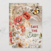 お誕生日おめでとう！パーティーのご案内 招待状 (正面/裏面)