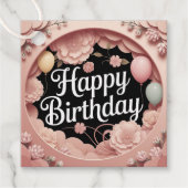 お誕生日おめでとう フェイバータグ (正面)