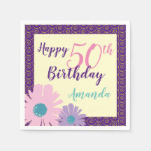 お誕生日おめでとう フローラルフラワーズ 50歳