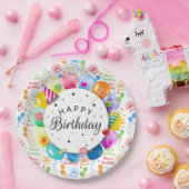 お誕生日おめでとう ペーパープレート (パーティー)