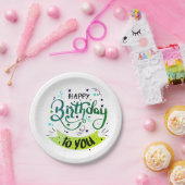 お誕生日おめでとう ペーパープレート (パーティー)