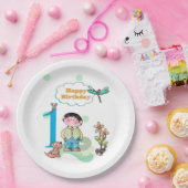 お誕生日おめでとう ペーパープレート (パーティー)