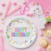 お誕生日おめでとう ペーパープレート (パーティー)