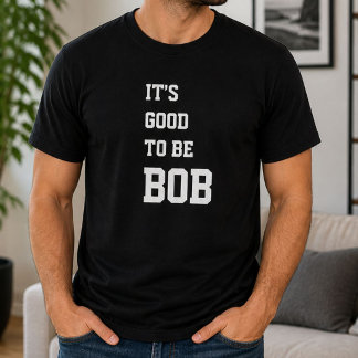 お誕生日おめでとう ボブさん ハッピーバースデー Tシャツ