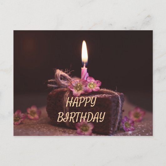 お誕生日おめでとう ポストカード (正面)