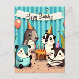 お誕生日おめでとう ポストカード