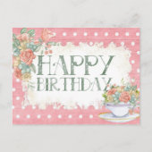 お誕生日おめでとう ポストカード (正面)