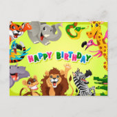 お誕生日おめでとう ポストカード (正面)