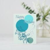 お誕生日おめでとう ポストカード (スタンド正面)