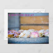 お誕生日おめでとう ポストカード (正面/裏面)