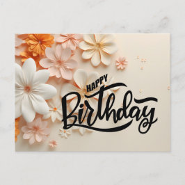 お誕生日おめでとう ポストカード