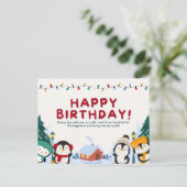 お誕生日おめでとう  ポストカード (スタンド正面)