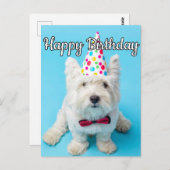 お誕生日おめでとう ポストカード (正面/裏面)