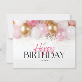 お誕生日おめでとう  ポストカード