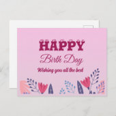 お誕生日おめでとう 😍😍😍 ポストカード (正面/裏面)