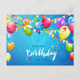 お誕生日おめでとう ポストカード