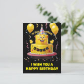 お誕生日おめでとう ポストカード (スタンド正面)