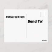 お誕生日おめでとう ポストカード (裏面)