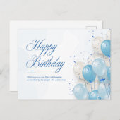 お誕生日おめでとう ポストカード (正面/裏面)