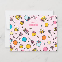 お誕生日おめでとう ポストカード