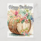 お誕生日おめでとう ポストカード (正面)