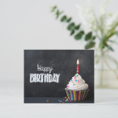 お誕生日おめでとう ポストカード (スタンド正面)