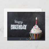 お誕生日おめでとう ポストカード (正面/裏面)