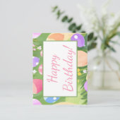 お誕生日おめでとう！ ポストカード (スタンド正面)