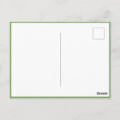 お誕生日おめでとう！ ポストカード (裏面)