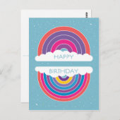 お誕生日おめでとう ポストカード (正面/裏面)