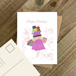 お誕生日おめでとう ポストカード