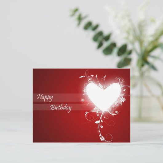 お誕生日おめでとう ポストカード (スタンド正面)