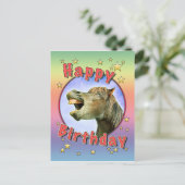 お誕生日おめでとう ポストカード (スタンド正面)