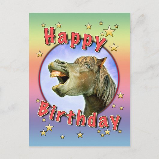 お誕生日おめでとう ポストカード (正面)