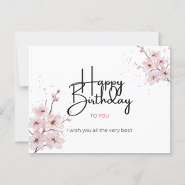 お誕生日おめでとう  ポストカード