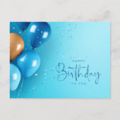 お誕生日おめでとう ポストカード (正面)