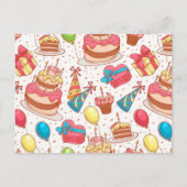 お誕生日おめでとう ポストカード (正面)