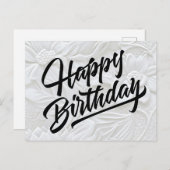 お誕生日おめでとう ポストカード (正面/裏面)