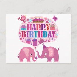 お誕生日おめでとう ポストカード