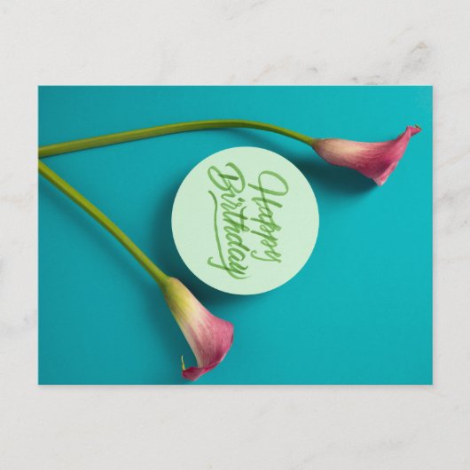 お誕生日おめでとう ポストカード (正面)