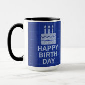 お誕生日おめでとう マグカップ (左)