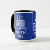 お誕生日おめでとう マグカップ (正面左)