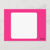 お誕生日おめでとう ママ ポストカード (裏面)