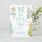 お誕生日おめでとう！ミントナッツクラッカー　ホワイトデー 招待状 (スタンド正面)