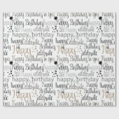 お誕生日おめでとう ラッピングペーパー (フラット)
