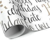 お誕生日おめでとう ラッピングペーパー (ロールコーナー)