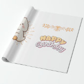 お誕生日おめでとう  ラッピングペーパー (アンロールド)