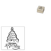 お誕生日おめでとう ラバースタンプ (押印)