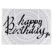 お誕生日おめでとう。 ラージペーパーバッグ (裏面)